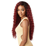 Outre 100% Human Hair Blend 13" x 6" 360 HD Lace Front Wig - Kayreena