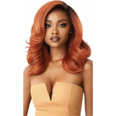 Outre Soft & Natural Synthetic Lace Front Wig - Neesha 202 (34 & DRFF BLACK CHERRY only)