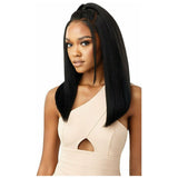 Outre Perfect Hairline 13" x 4" Faux Scalp Synthetic HD Lace Frontal Wig - Linette (DR2/CINNAMON WINE only)