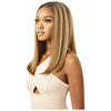 Outre Perfect Hairline 13" x 4" Faux Scalp Synthetic HD Lace Frontal Wig - Linette (DR2/CINNAMON WINE only)