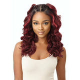 Outre Perfect Hairline 13" x 6" Fully Hand-Tied Synthetic HD Lace Frontal Wig - Fabienne