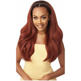 Outre Converti-Cap Synthetic Drawstring Half Wig - Curvy Addiction (1 & 1B only)