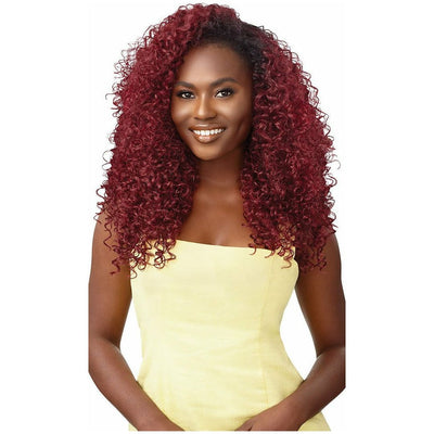 Outre Converti-Cap Synthetic Drawstring Half Wig - Dominican Bounce