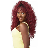 Outre Converti-Cap Synthetic Drawstring Half Wig - Dominican Bounce