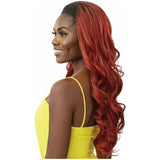 Outre Converti-Cap Synthetic Drawstring Half Wig - Luscious Angel