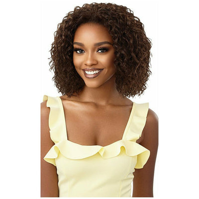 Outre Converti-Cap Synthetic Wet & Wavy Drawstring Half Wig - Wavy Oasis