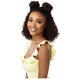 Outre Converti-Cap Synthetic Wet & Wavy Drawstring Half Wig - Wavy Oasis