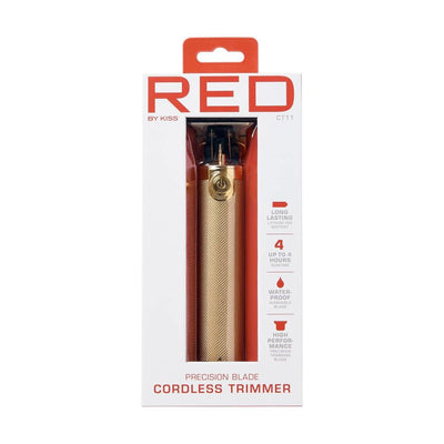 Red by Kiss Precision Blade Cordless Trimmer #CT11