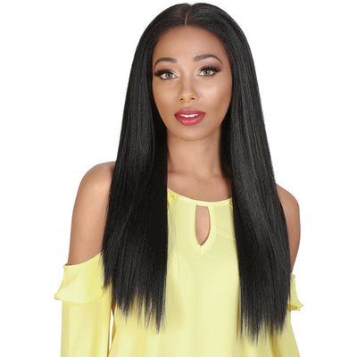Zury Sis 13" x 4" Flawless HD Synthetic Swiss Lace Front Wig - Brit (3TF ORANGE & SOMBRE RT FANTA only)
