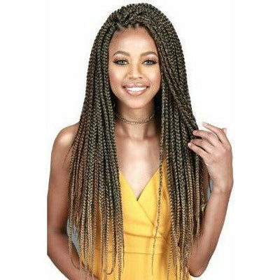 Bobbi Boss Synthetic Crochet Braids - 3X Classic Box  Braid 24"