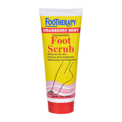 Queen Helene FooTherapy Cranberry Mint Invigorating Foot Scrub 7 OZ