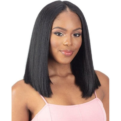 Shake-N-Go Organique U-Part Wig – Natural Yaky Straight 14"