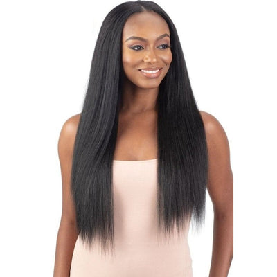 Shake-N-Go Organique U-Part Wig – Natural Yaky Straight 28"