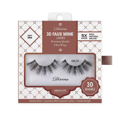 Absolute New York Divine 3D Faux Mink Lashes – EDL10 Hemera
