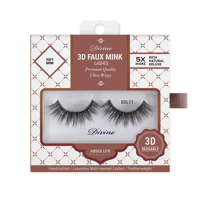 Absolute New York Divine 3D Faux Mink Lashes – EDL11 Tyche