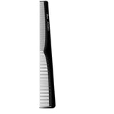 Absolute New York Pinccat 7" Styling Extra Fine Tooth Carbon Comb #AHCB01