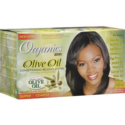 Africa's Best Originals Olive Oil Conditioning Relaxer System SUPER