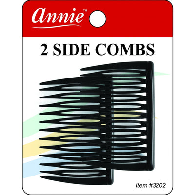Annie Side Combs Medium 2 PCS  #3202