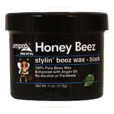 Ampro Pro Styl Honey Beez Wax -  Black 4 OZ
