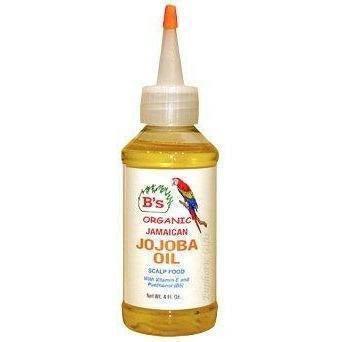 B's Organic Jamaican Jojoba Oil 4 OZ