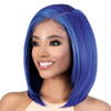 Motown Tress 13" x 7" HD Synthetic Lace Frontal Wig - LS137. Blue