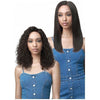 Bobbi Boss Wet N Wavy 100% Unprocessed Human Hair 13"x4" HD Lace Front Wig - MHLF550 Freda