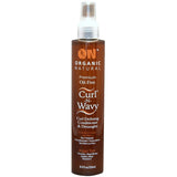 Organic Natural Premium Oil-Free Curl -N- Wavy Curl Defining Conditioner & Detangler Argan Tree 8 OZ