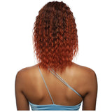 Mane Concept Brown Sugar Wrap & Tie Ponytail - BSWNT 12 BS River Curl WNT 14"