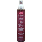 Organic Natural Premium Oil-Free Curl -N- Wavy Curl Defining Conditioner & Detangler Cherry Blossom 8 OZ