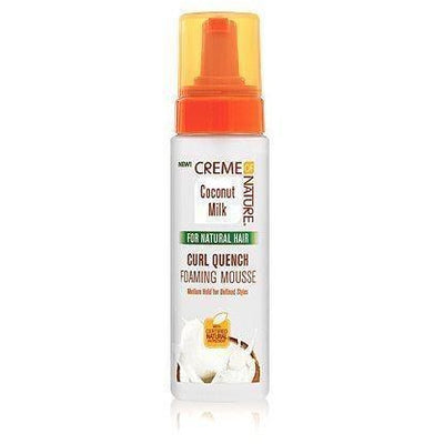 Creme Of Nature Coconut Milk Curl Quench Foaming Mousse 7 OZ