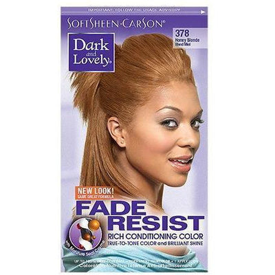 Dark and Lovely Fade Resist Rich Conditioning Color 378 Honey Blonde