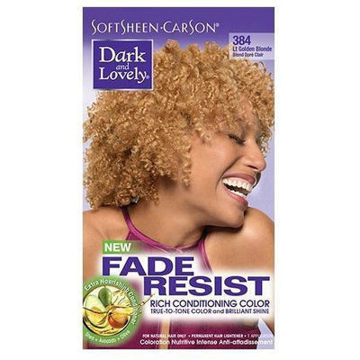 Dark and Lovely Fade Resist Rich Conditioning Color 384 Light Golden Blonde