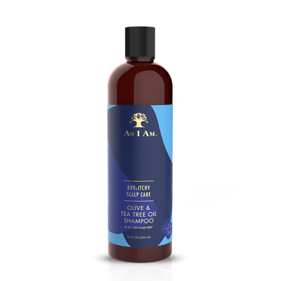 As I Am Dry & Itchy Scalp Care Olive & Tea Tree Oil Dandruff Shampoo 12.0 OZ