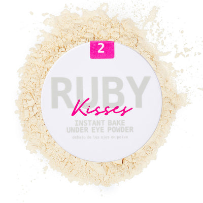 Ruby Kisses Instant Bake Under Eye Powder - RUP02 Banana