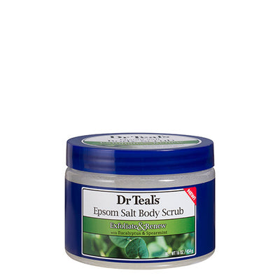 Dr Teal's Eucalyptus & Spearmint Epsom Salt Body Scrub 16 OZ