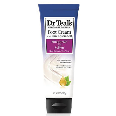 Dr Teal's Foot Care Therapy Foot Cream 8 OZ