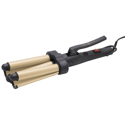 Gold 'N Hot Professional Jumbo Ceramic Triple Barrel Waver #GH3011