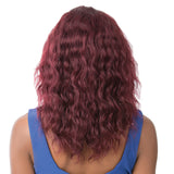 It's A Wig! Salon Remi Human Hair Swiss Lace Front Wig – Wet N Wavy Pacific Wave (TT27 only)
