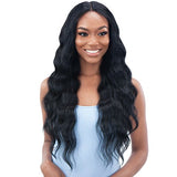 Shake-N-Go Organique Synthetic Lace Front Wig - Halo Wave 28"