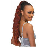 Copy of Janet Collection Synthetic Noir Everytime Drawstring Ponytail – Banana
