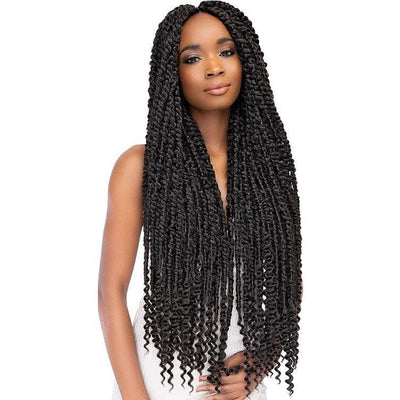 Janet Collection Crochet Synthetic Braids – Passion Twist Braid 24"