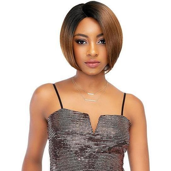 Sensationnel human hair deals lace front wig eva
