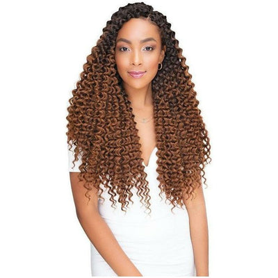 Janet Collection Synthetic Perm & Natural Texture Braids – 2X Peruvian Columbian Curl 18"
