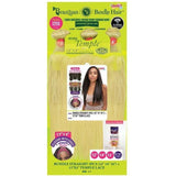 Janet Collection Virgin Remy Human Hair Weave & Closure – Bundle Straight 3PCS + 13" x 4" Temple Lace