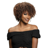 Janet Collection Natural Curly Premium Synthetic Wig - Natural Afro Ples