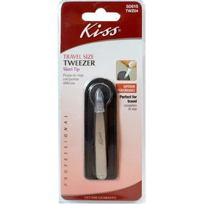 Kiss Travel Size Slant Tip Tweezer – TWZ04