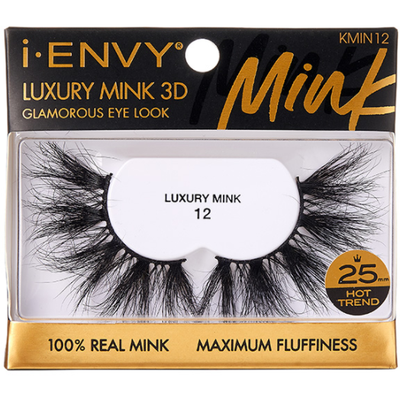 Kiss i-ENVY Luxury Mink 3D Lashes - KMIN12