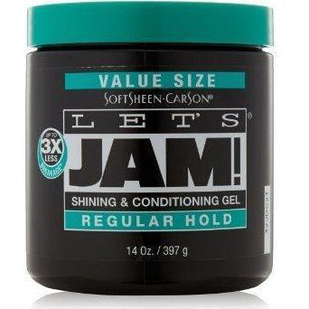 Let's Jam! Shining & Conditioning Regular Hold Gel 14 oz
