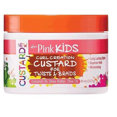 Luster's Pink Kids Curl Creation Custard For Twists & Braids 8 OZ