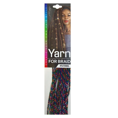 Magic Collection Yarn for Braid, Multiple Color #FILITO6MUL